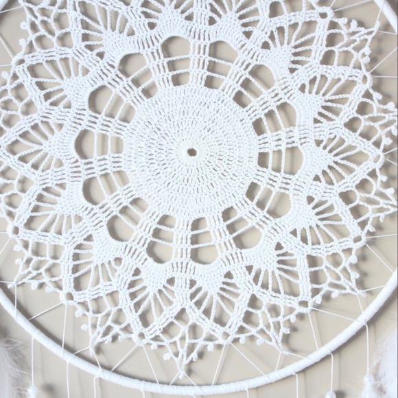 White Feather Dream Catcher - Picture 5 of 7